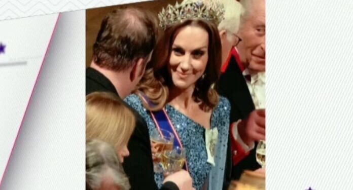 Kate Middleton usa tiara com quase 3 mil diamantes em evento da família real