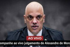 Acompanhe ao vivo julgamento de Alexandre de Moraes no STF