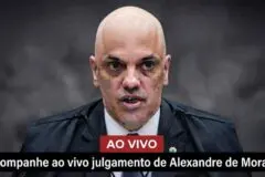 Acompanhe ao vivo julgamento de Alexandre de Moraes no STF