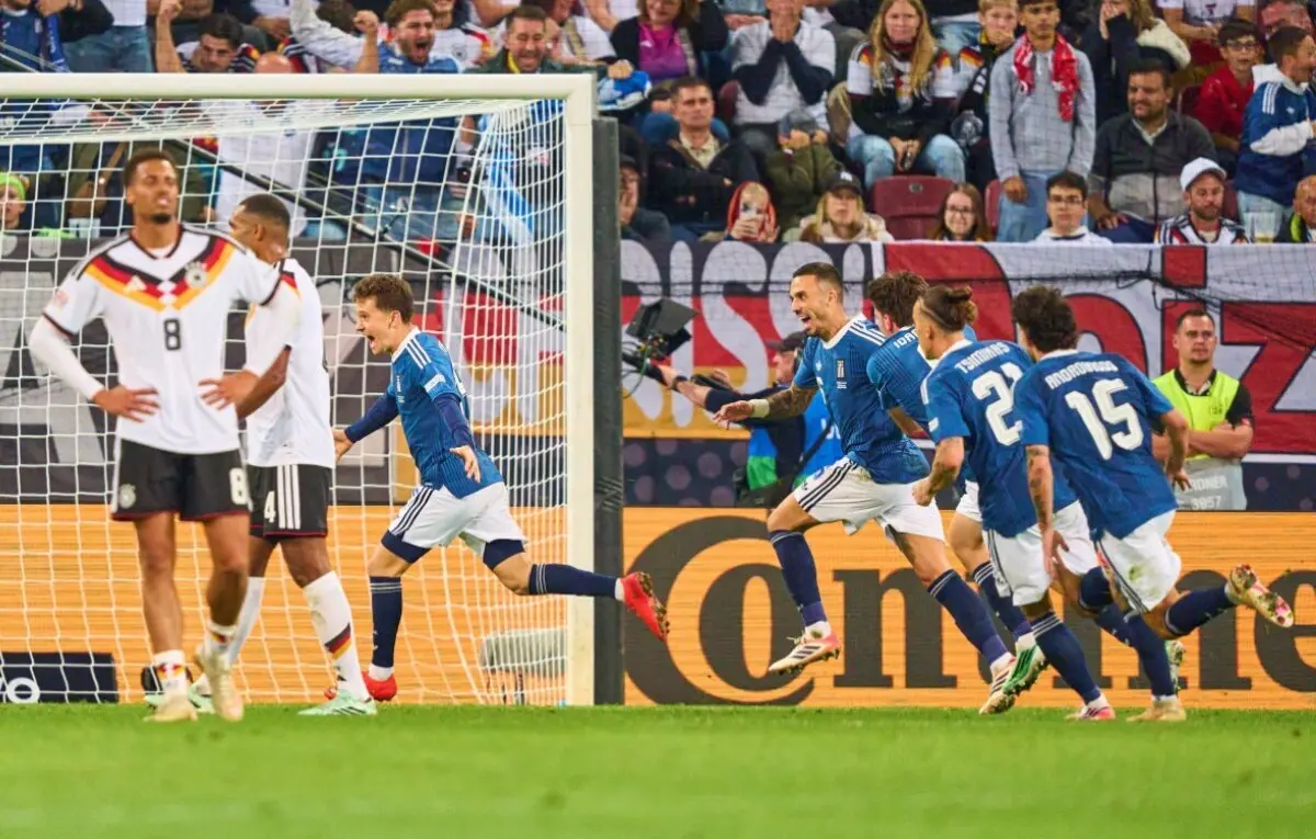 Alemanha perde para Grécia na Nations League; veja resultados deste domingo