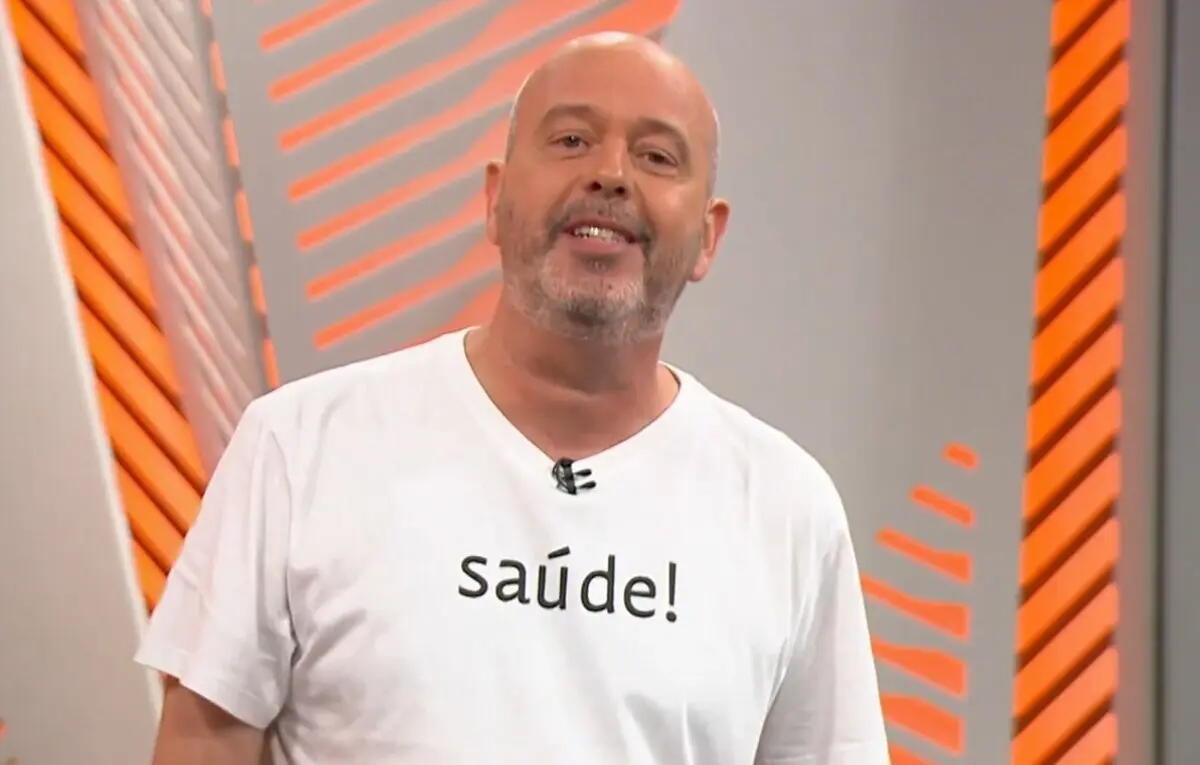 Alex Escobar volta à Globo e apresenta programa pela 1ª vez após passar mal