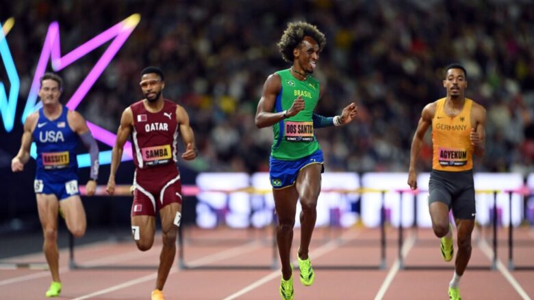 Alison dos Santos e Matheus Lima vão à final do Mundial de Atletismo