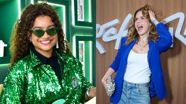 Ana Paula Renault e Tia Milena curtem Rock in Rio separadas com ex-BBBs
