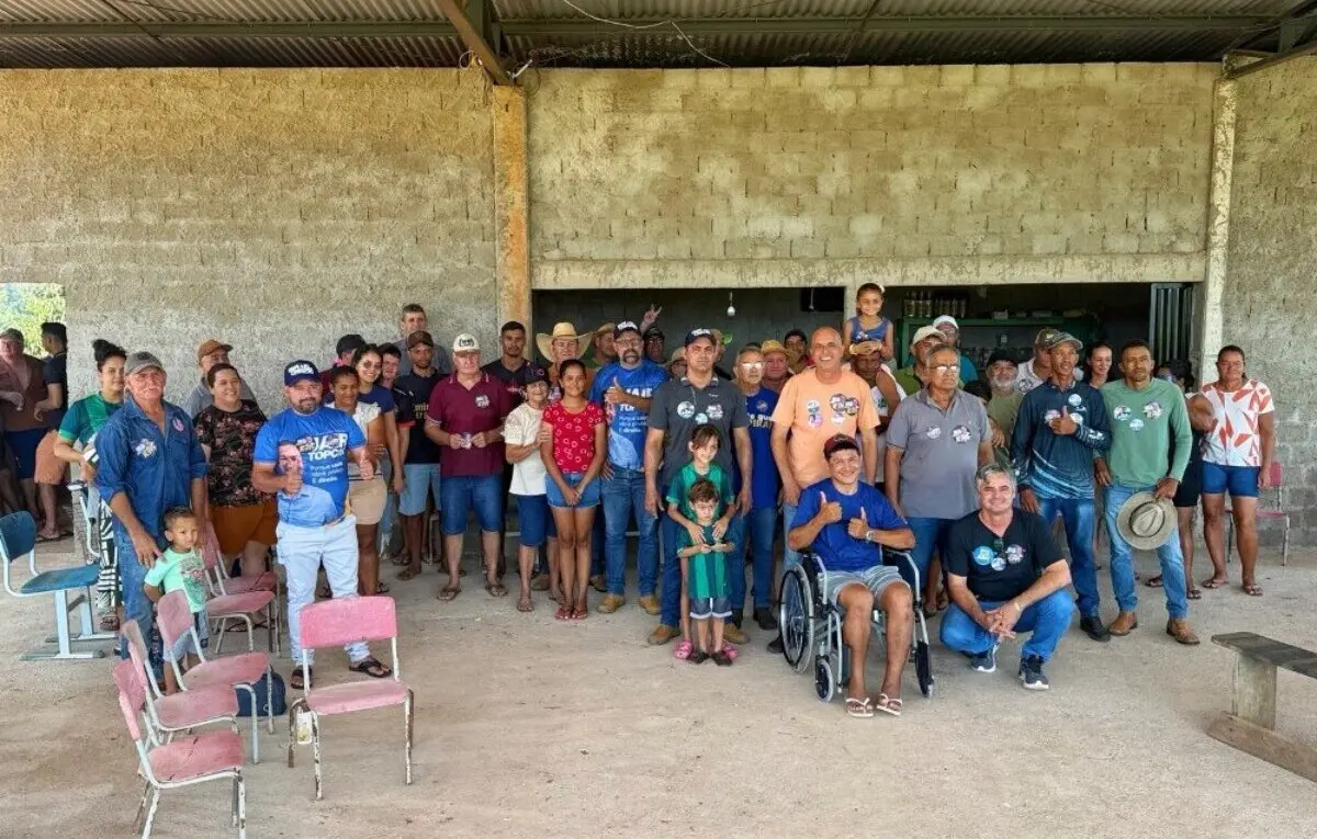 Ao lado de lideranças, deputado Ismael Crispin percorre comunidades e destaca trabalho em Nova Brasilândia