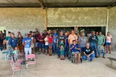 Ao lado de lideranças, deputado Ismael Crispin percorre comunidades e destaca trabalho em Nova Brasilândia