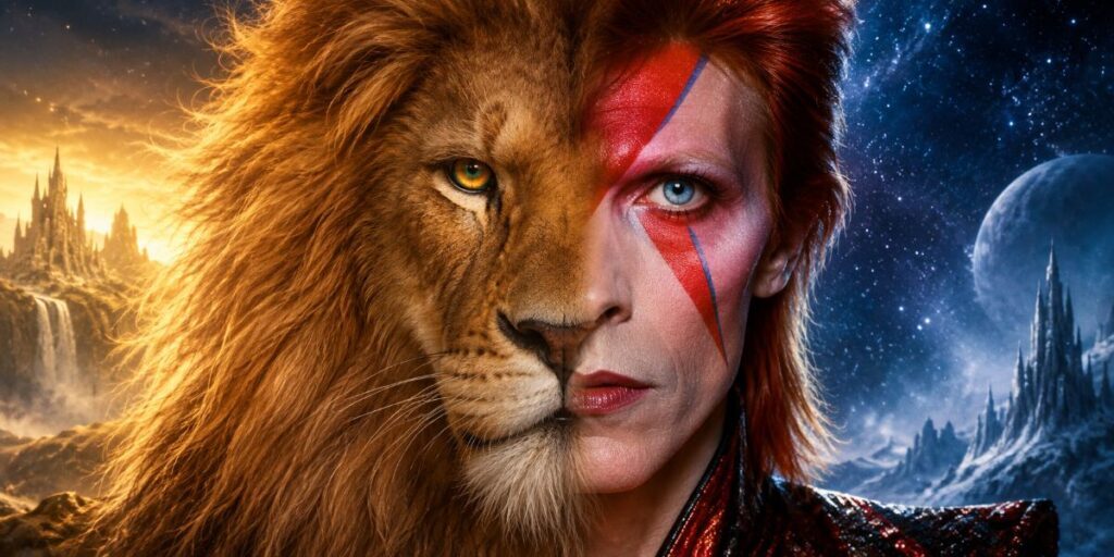 ‘As Crônicas de Nárnia’: Meryl Streep será o leão Aslan com visual inspirado em David Bowie, revela Greta Gerwig