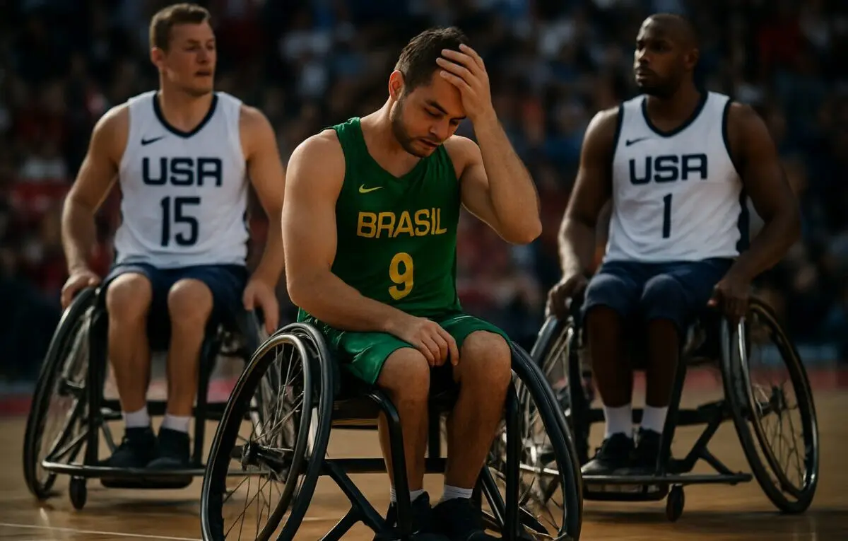 Brasil continua sem vitória no mundial de basquete em cadeira de rodas