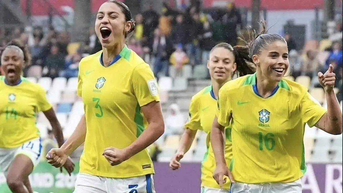 Brasil Sub-20 vira sobre a Inglaterra e segue com 100% de aproveitamento