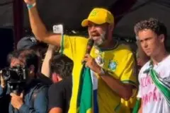 Bruno Scheid cobra impeachment de Moraes em ato no Amapá