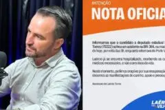 Candidato a Deputado Estadual Laércio Torres sofre acidente na BR-364