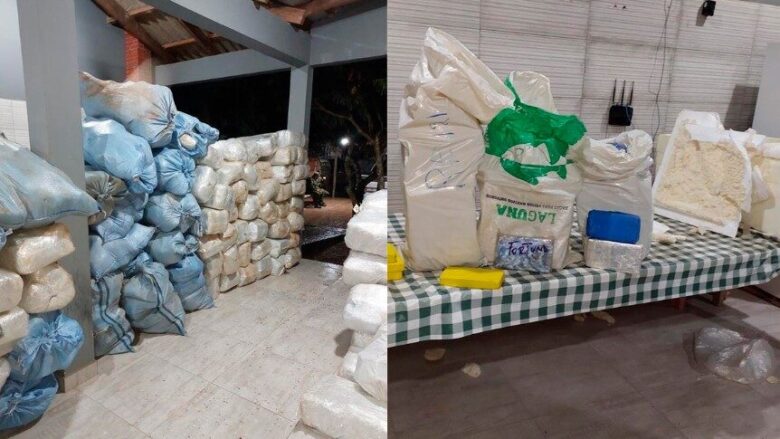 Casa vira depósito de drogas: polícia encontra mais de 3,6 toneladas em RO