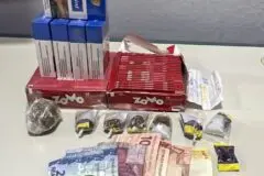 Casal é preso em imóvel apontado como ponto de apoio de grupo criminoso