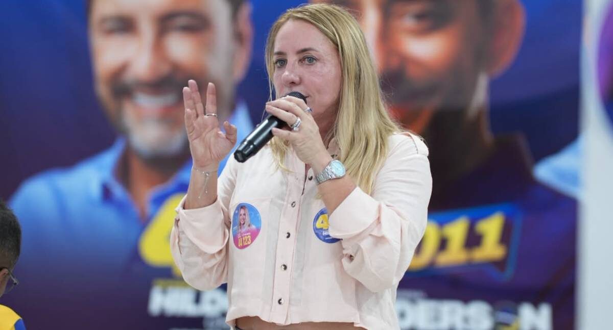 Com ‘Pé na Estrada’, Ieda Chaves percorre Pimenta Bueno e Espigão D`Oeste e tem contato direto com eleitores