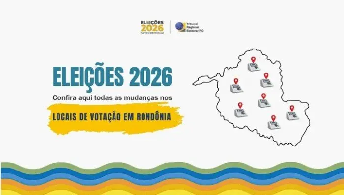 Confira todas as mudanças nos locais de votação em Rondônia