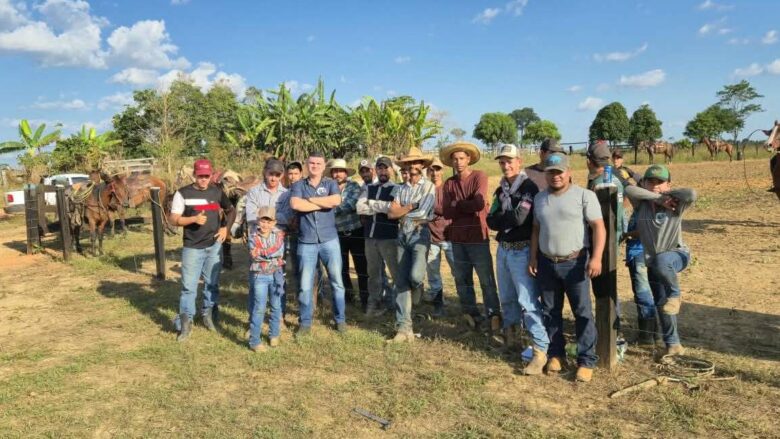 Coronel PM Regis Braguin a Voz de Rondônia em Brasília