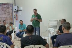 Coronel PM Régis Braguin defende flexibilização do porte de arma e apoio à segurança privada em campanha para deputado federal