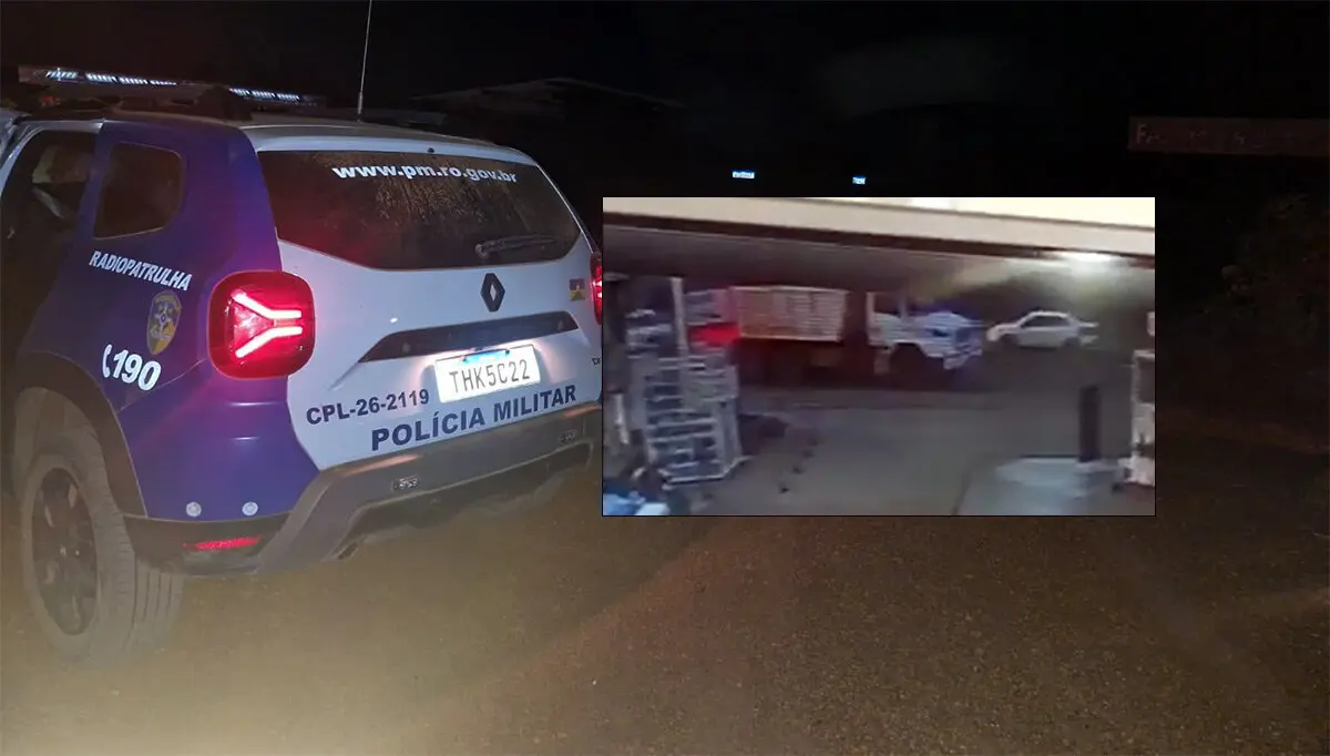 Criminosos armados com fuzil fazem motorista refém e roubam caminhão com cassiterita