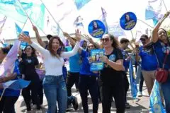 Cristiane Lopes reúne multidão no Pit Stop da Cris em Porto Velho