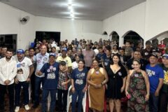 Deputado Ismael Crispin cumpre agenda produtiva com caminhada e grande reunião em Costa Marques
