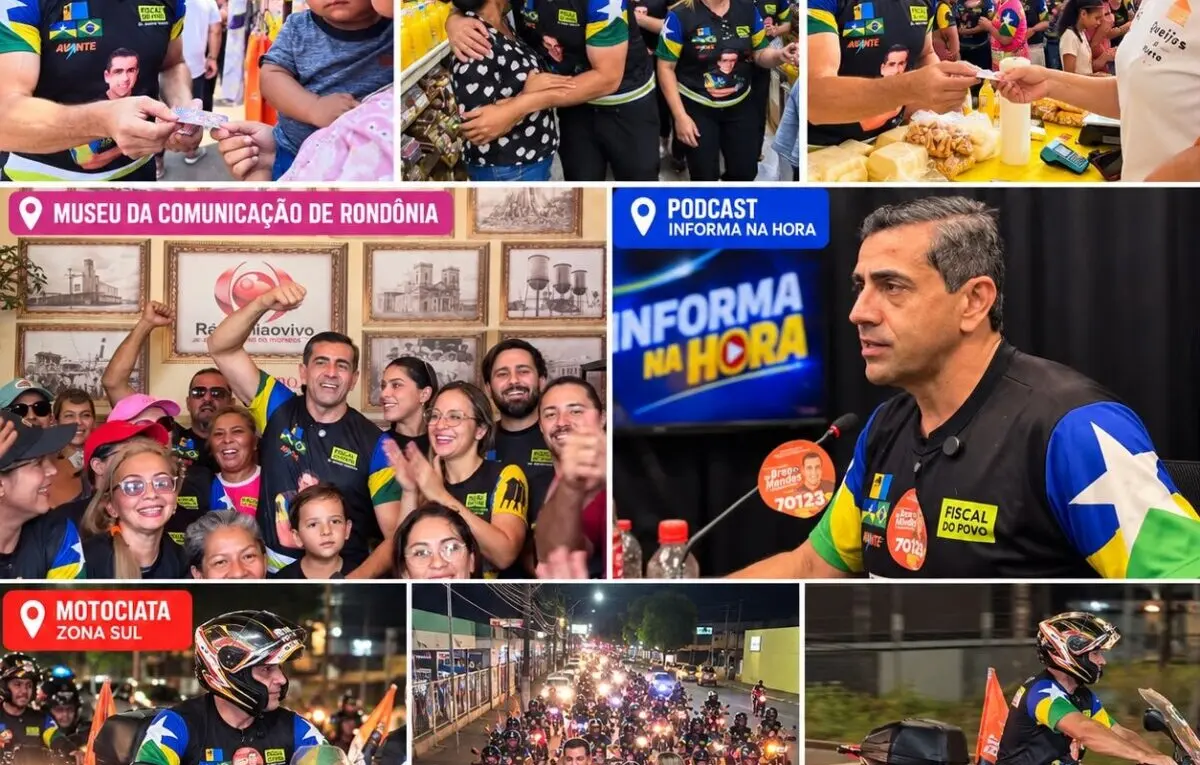 Dr. Breno Mendes cumpre extensa agenda em Porto Velho e encerra domingo com motociata na Zona Sul