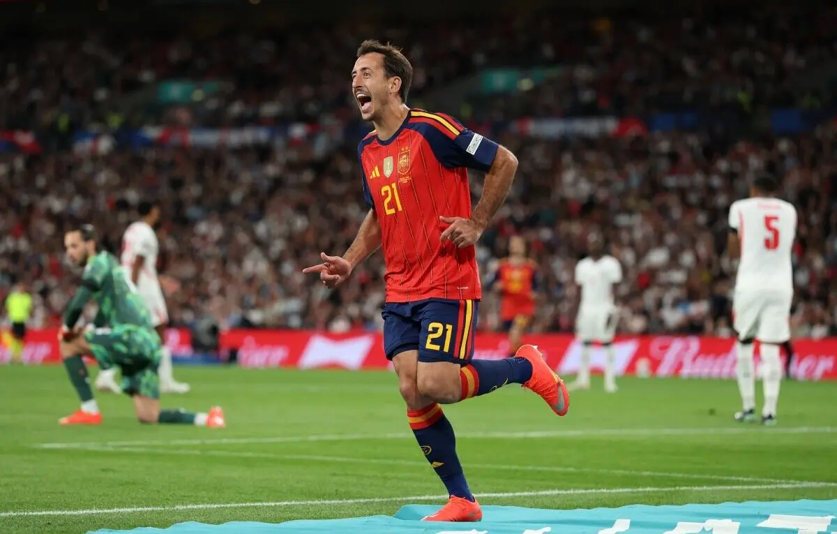 Em jogo de duas viradas, Espanha derrota a Inglaterra na Nations League
