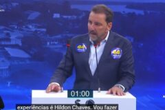 Em noite de baixaria, debate termina com Hildon convidando adversários para futuro Governo