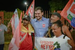 Expedito Netto cresce no debate e a militância mostra a força do 13