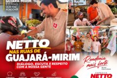 Expedito Netto visita feira popular de Guajará-Mirim e conversa com moradores