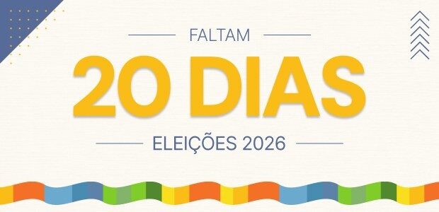 Faltam 20 dias para o 1º turno das eleições