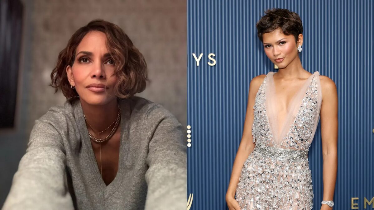 Halle Berry reage a homenagem de Zendaya a look icônico no Emmy 2026 (Foto: Reprodução/ Instagram; Getty)