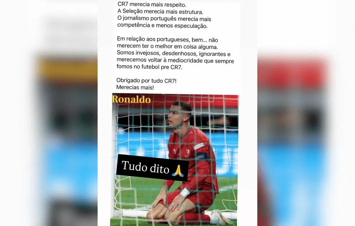 Irmã de Cristiano Ronaldo pede respeito ao jogador e detona portugueses
