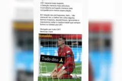 Irmã de Cristiano Ronaldo pede respeito ao jogador e detona portugueses