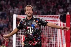 Kane atinge marca histórica no Campeonato Alemão após vitória do Bayern