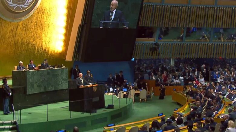 Lula evoca trajetória como operário durante discurso na ONU