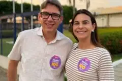 Mariana Carvalho recebe apoio de prefeito de Jaru para o Senado