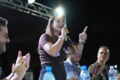 Mariana Carvalho reforça compromisso com os 52 municípios em Rolim de Moura