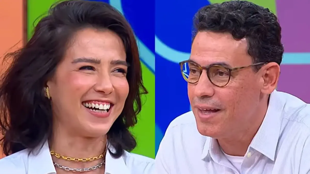 Marjorie Estiano e namorado Márcio Maranhão relembram início do romance nos bastidores de “Sob Pressão”; assista (Foto: Reprodução/ Sem Censura)