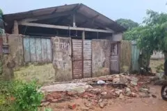 Mulher morre atingida por parede durante vendaval em Guajará-Mirim