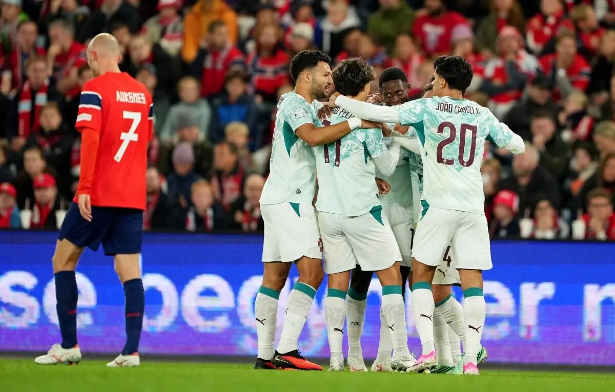 Nations League: Haaland marca, mas goleiro falha e Portugal bate a Noruega