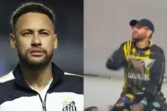 Neymar troca provocações com torcedores do Atlético-MG e se pronuncia após repercussão de vídeo; assista Fotos: Getty/ Reprodução; X