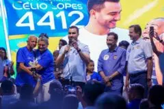 No 7 de Setembro, Célio Lopes lança campanha a deputado federal