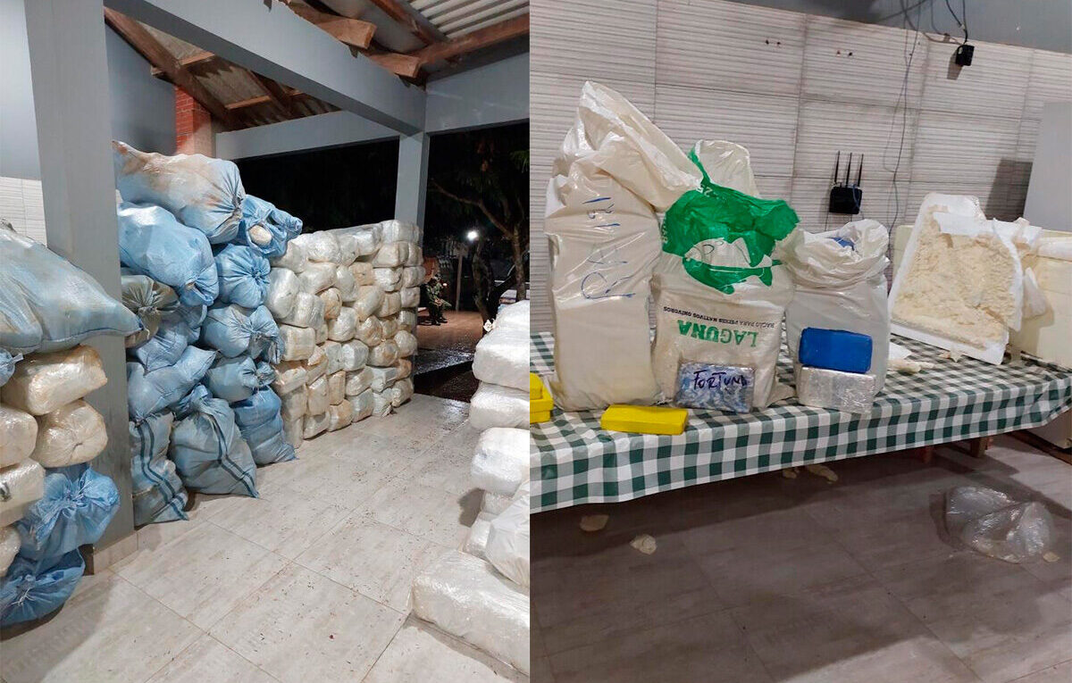 Operação conjunta apreende 3,6 toneladas de skunk e cocaína no interior de Rondônia