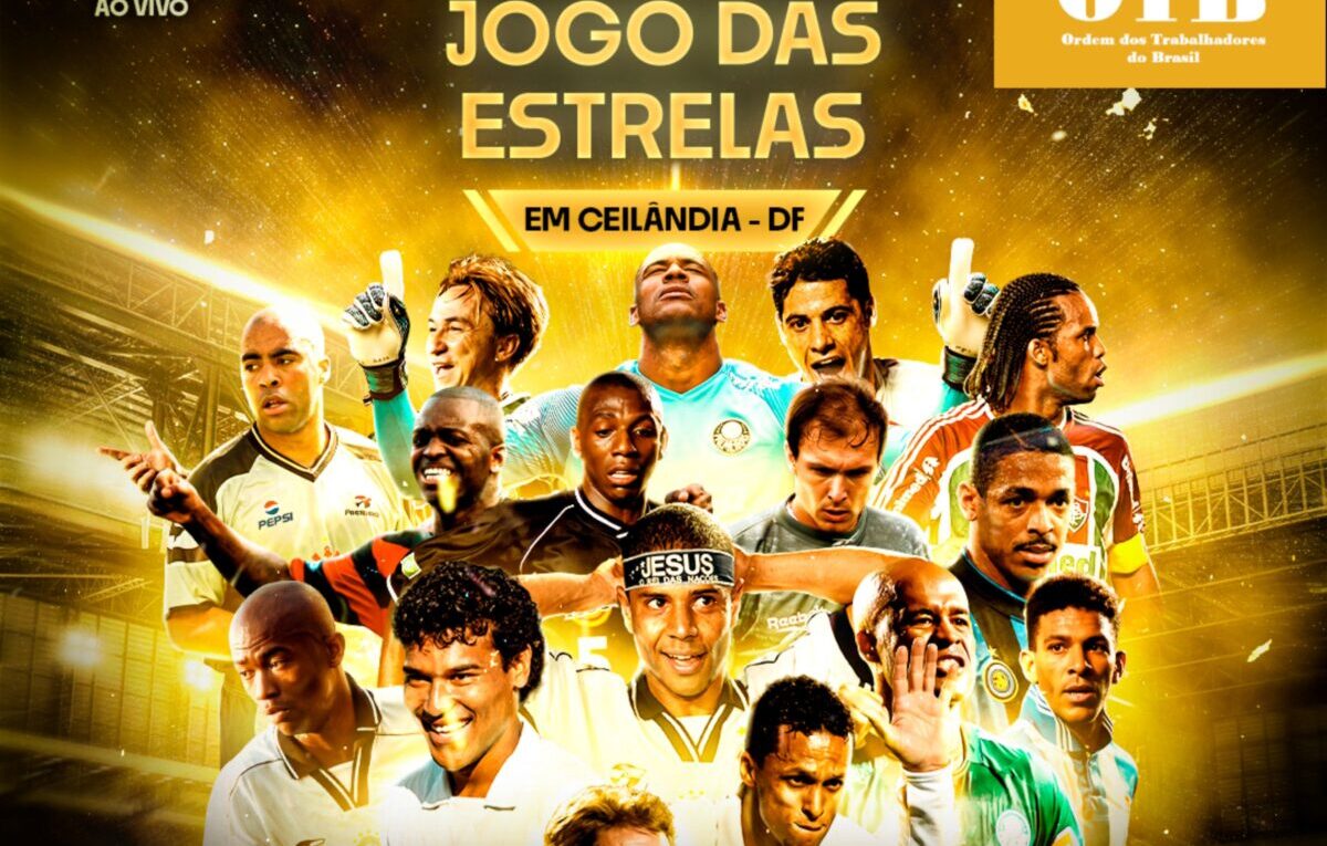 Partida beneficente em Ceilândia reúne campeões mundiais neste sábado