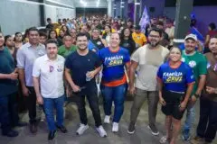 Pastor Evanildo e Marcelo Cruz percorrem bairros de Porto Velho e conversam com comunidades