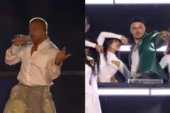 Pedro Sampaio e Ricky Martin entregam chuva de hits, muita coreografia e apresentam “pikito pikito” pela 1ª vez no intervalo da NFL; assista Fotos: Reprodução/ Globoplay