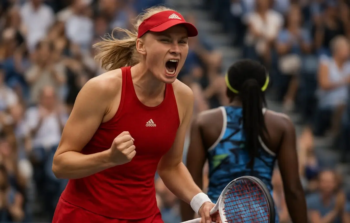 Rybakina vence Gauff de virada e vai à final do US Open contra Sabalenka