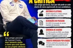 Samuel Costa: quando a amizade não pode impedir a crítica