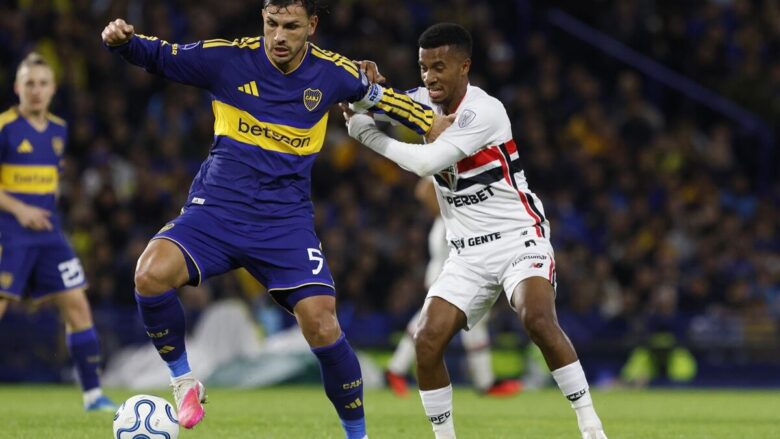 Sem Calleri, São Paulo tenta reverter desvantagem diante do Boca Juniors
