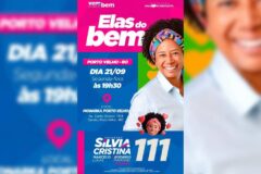 Sílvia Cristina reúne mulheres no Movimento Elas do Bem em Porto Velho