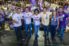 Silvia intensifica mobilização na capital, com apoio de Léo Moraes